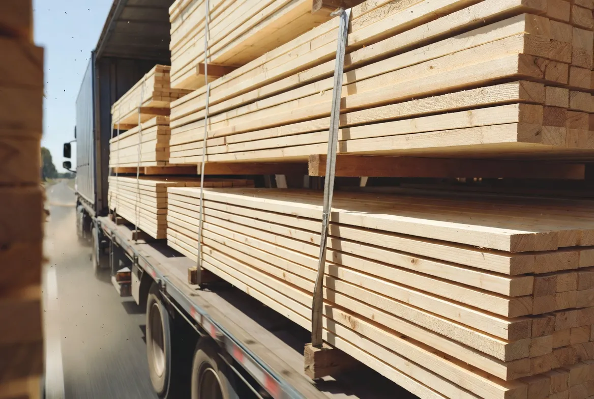 transportavimas medienos